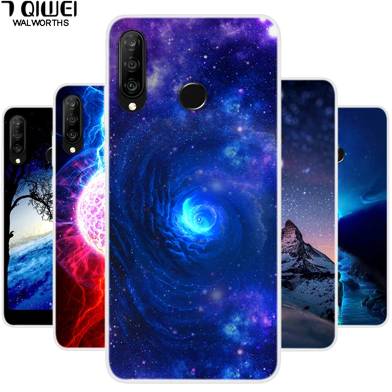 

For Huawei P30 Lite Case Silicone Soft TPU Back Cover For Funda Huawei P30 Lite Case 6.15'' P30Lite P 30 Lite Cover Fashion