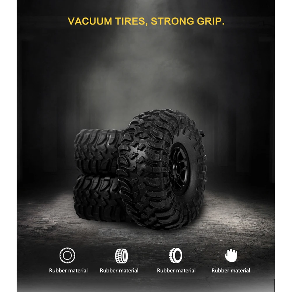 

MN96 1/12 2.4G 4WD RSOV Four-wheel Drive RC Car Model Kit Multi Scenario Hobby Proportional Control Rock Driving Vacuum Tires