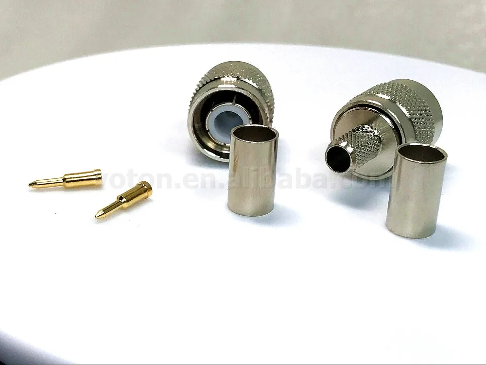 TNC male straight connector crimp for LMR240 cable2