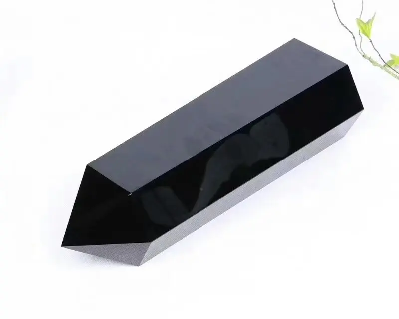 

2500g (260*80mm) Natural obsidian Quartz Crystal wand