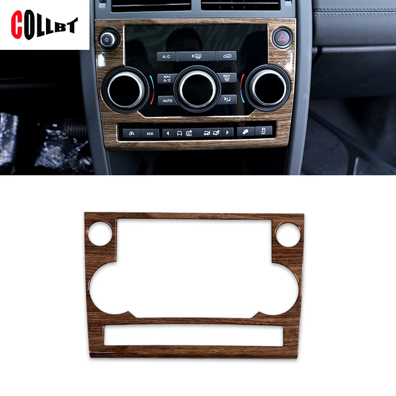 Us 32 18 13 Off Newest Center Control Panel Cover Trim Sticker Walnut Wood For Land Rover Discovery Sport Auto Parts Abs Interior Accessories In