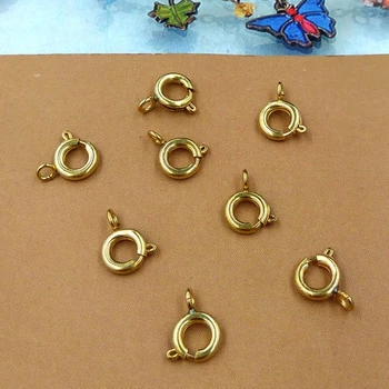 

200pcs/lot 6mm original copper lobster clasp buckle
