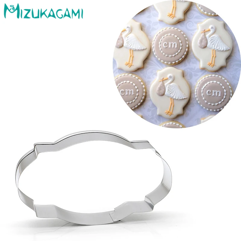 

Cookie Cutter Stainless Steel Mold European Frame Shape Cake Cutting DIY Kitchen Baking Tools Cutters MS-00230