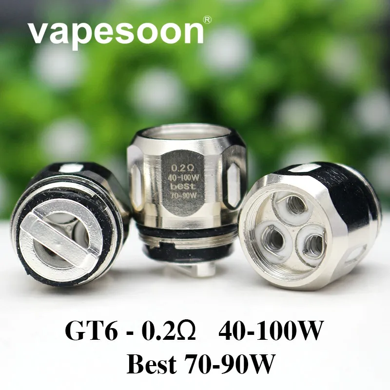 VapeSoon Electronce сигарета катушки голову GT2 GT4 GT6 GT8 катушки подходят SWAG Мститель NRG распылитель танк оптом 50 шт./лот