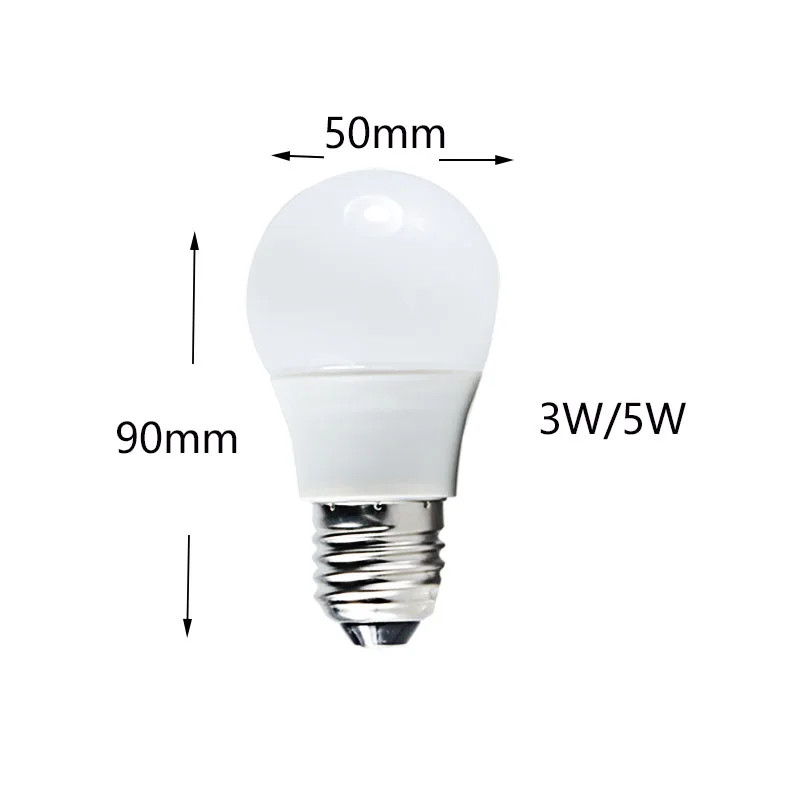 Светодиодные лампы E27 B22 AC DC 12 V 24 V 36 V 220 V bombilla 3 W 5 W lampadine Свадебная вечеринка лампа для шатра дропшиппинг Joneaz