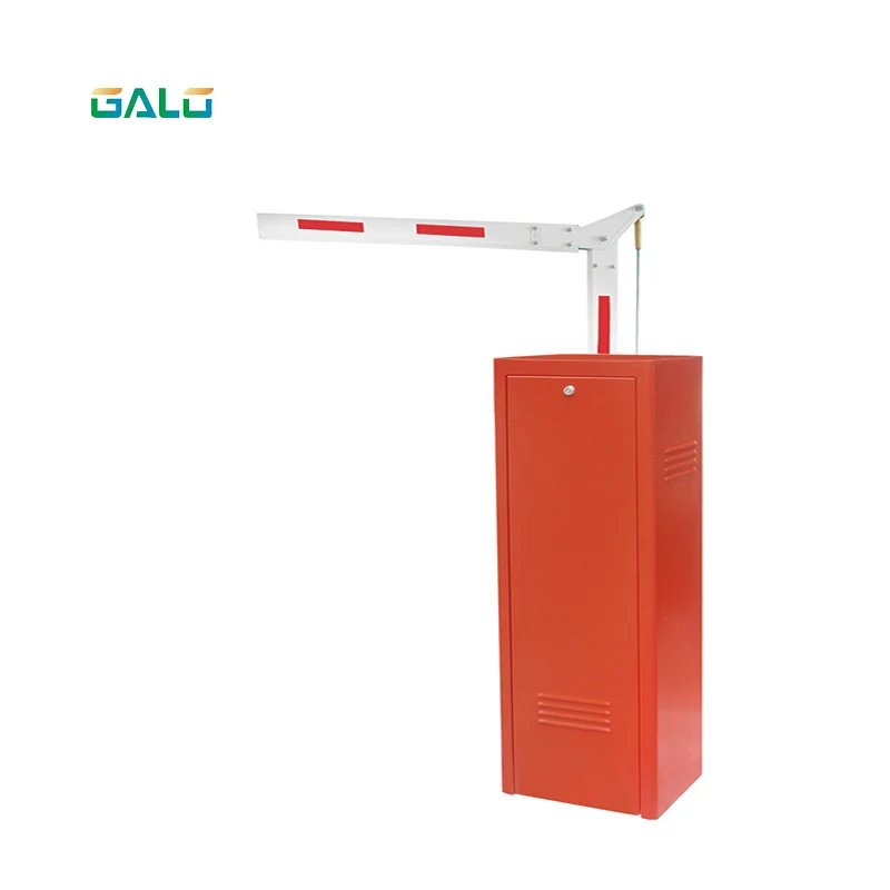  Low space for use electric Automatic Barrier Gate system with foldable Boom arm