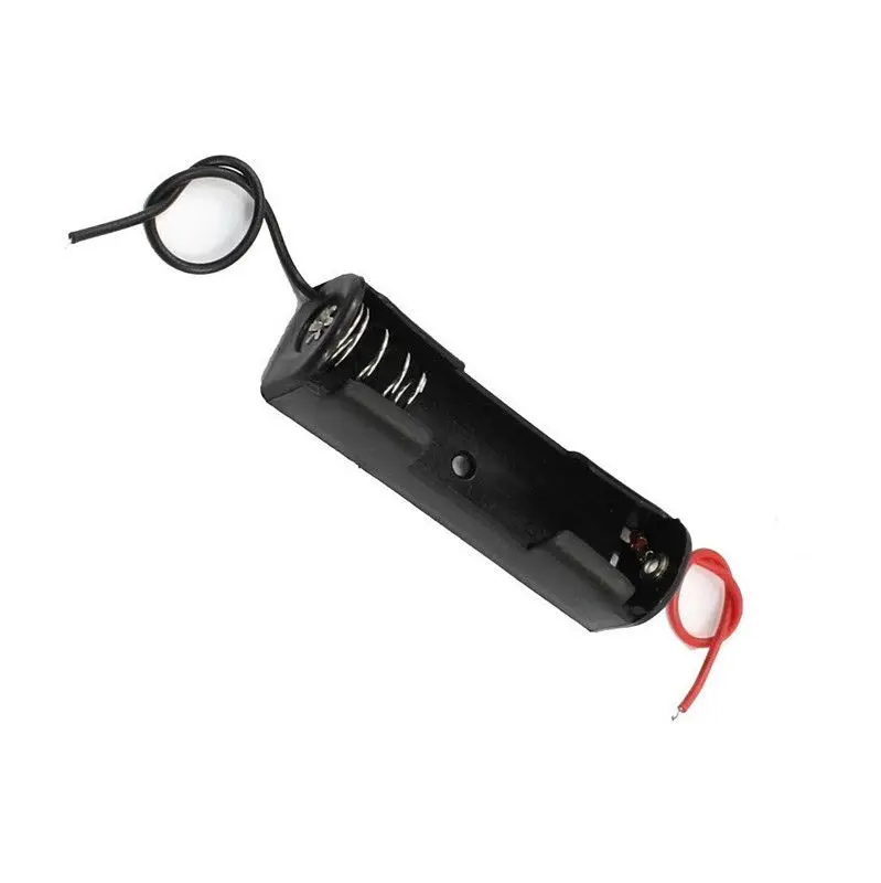 5 шт. пластиковые чехлы для батарей AA с проводными выводами|holder for|holder boxholder case |