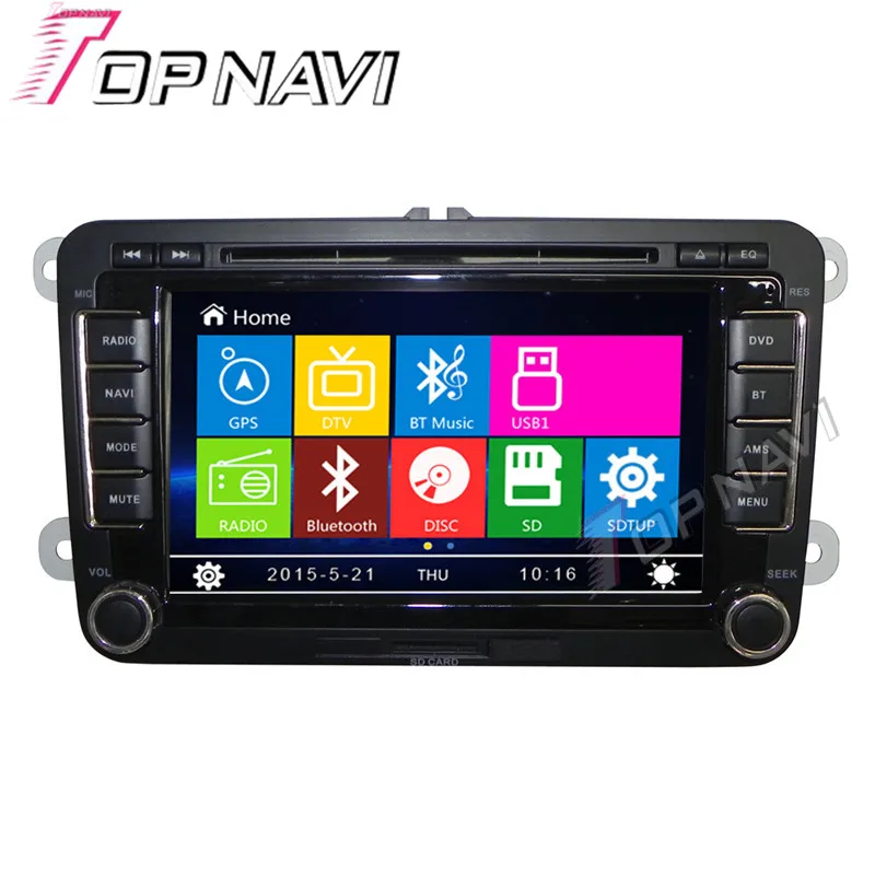 WANUSUAL 7 Car DVD GPS For VW Universal low version Car font b Radio b font