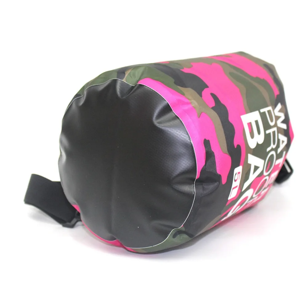 Camouflage Waterproof Dry Bag 2L 5L 10L 15L 20L 30L Rafting Drifting Canoe Travel Kit Pouch Storage Bag  (13)