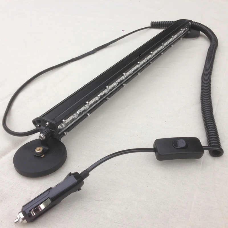 

12v-24v Led Magnetic light bar 4x4 Offroad Car driving light Aux fog light Roof Bumper Spot/Flood led bar Led truck work light