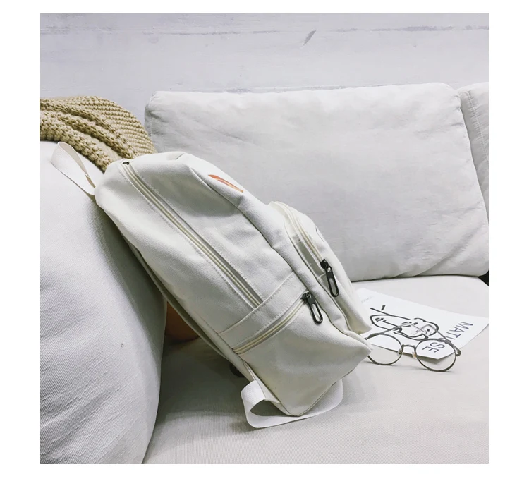 Pizza Embroidery Women Backpack for School Teenagers Girls Preppy Style School Bag Ladies Canvas Backpack Female Bookbag Mochila_34_25