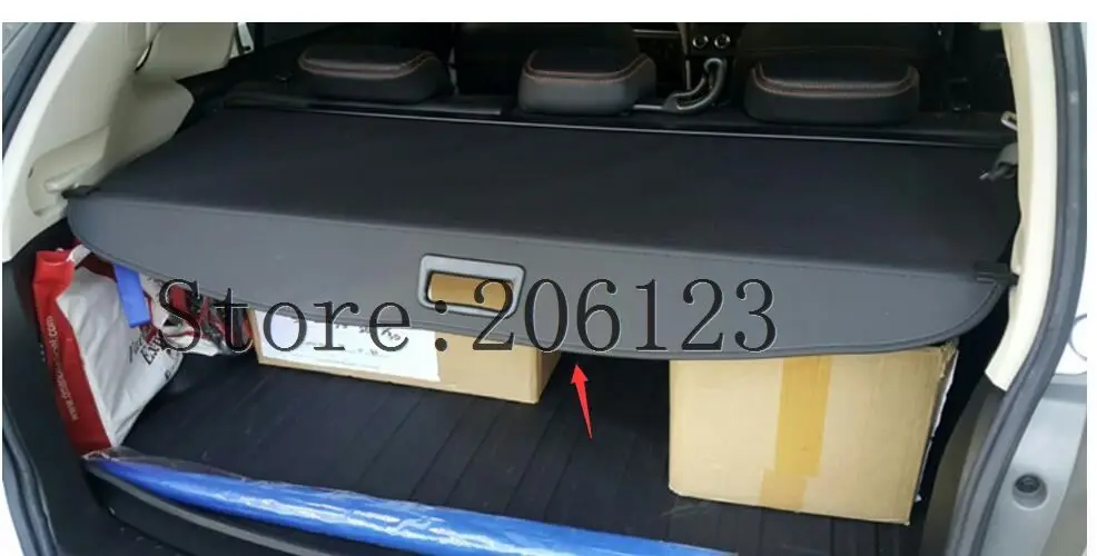 Для Subaru XV 2010- Автомобильный задний багажник защитный лист для багажника крышка высокого качества черный авто аксессуары