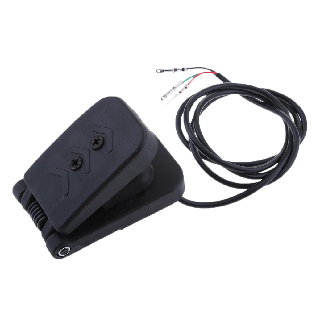 Foot Throttle Electric Tricycle Throttle Accelerator Foot Pedal Speed Control for Karting Electric Children Car