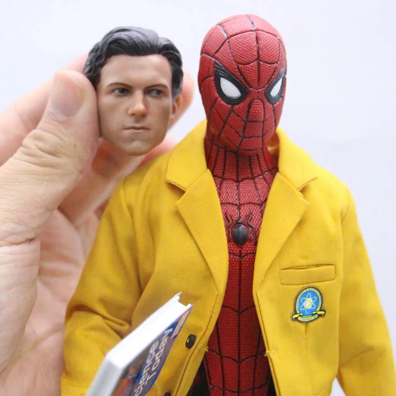 2 знака Сумасшедшие игрушки Marvel Мстители Человек паук домашняя Статуэтка из ПВХ