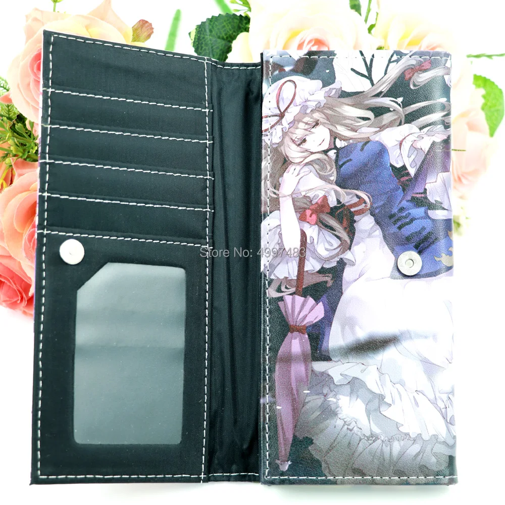 Длинный кошелек клатч из искусственной кожи Yakumo Yukari Аниме TouHou Project|Кошельки| |