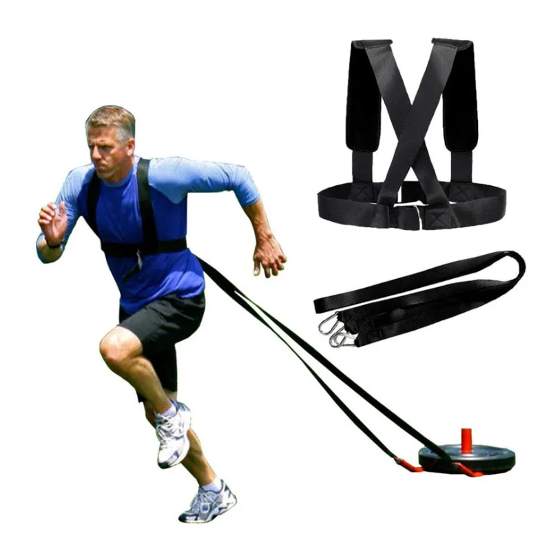 

Resistance Bands Workout Shoulder Vest Weight Running Muscle Strength Agility Exercise Back Belts Leg Fitness Gym Speed Training