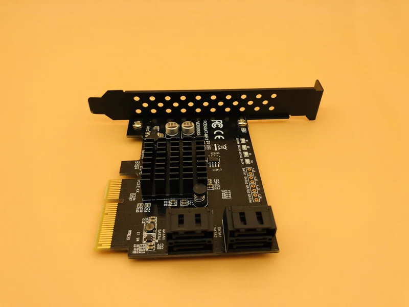  Marvell 88SE9230 Chipsatz PCI Express Raid Karte 4 Port SATA 30 Hinzufügen Auf Karte Konform mit PC