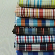 1yrd/лот Классическая клетчатая дизайнерская ткань, одежда хлопковая ткань рубашка в клетку ткань швейные принадлежности ткань для скрапбукинга(ss-4384