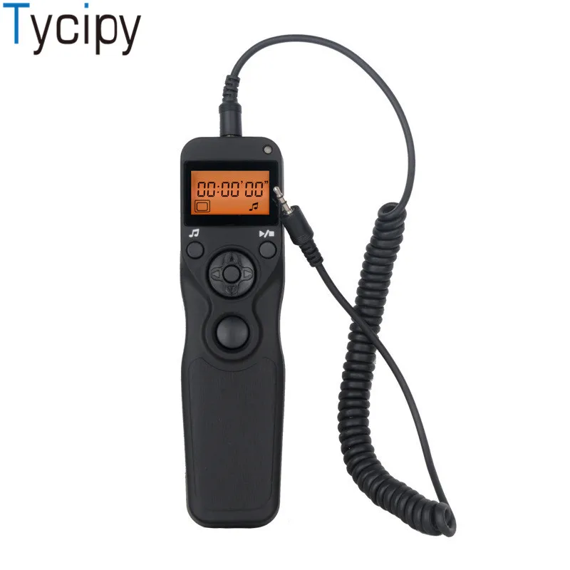 

Tycipy Camera Timer Remote Shutter Release Control Cable for Canon Nikon Pentax Panasonic Sony Camera Free shipping Lighting