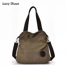 Toile Sac Fourre-Tout Femmes Sacs À Main en Toile Sacs à Bandoulière 2017 Nouveau Mode Casual Messenger sacs Haute Capacité Dame Orteils ZD637