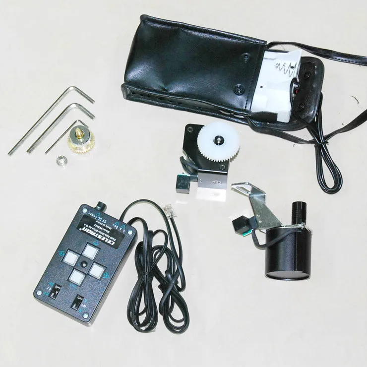Dual Axis Motor Driv Celestron двухосевой привод двигателя для расширенного CG-4/Skywatcher EQ3 Экваториальная установка астрономический телескоп аксессуары 93522 - Цвет: Dual Axis Motor Driv