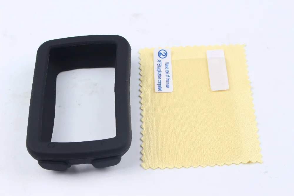 Открытый Велоспорт компьютер силиконовый резиновый защитный чехол/обложка+ пленка на экран lcd протектор для Garmin Edge 820