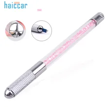 Высокое качество Татуировка ручка microblading ручка haicar 1 шт. Pro Руководство бровей Pen Перманентный Макияж бровей Тату Pen довольно