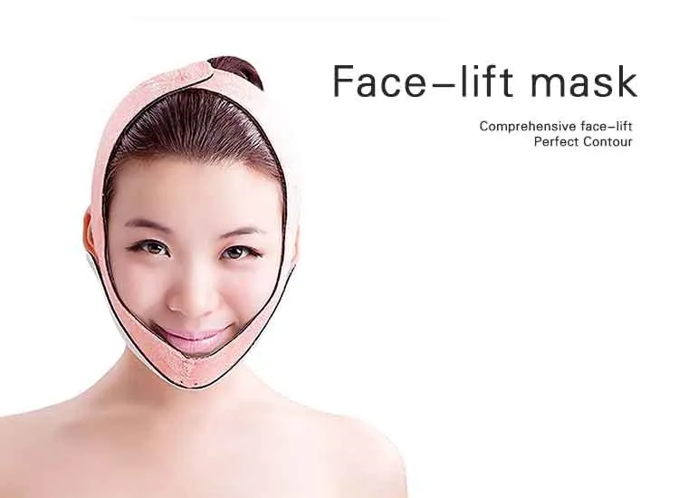 Face Mask Brace Shape Cheek Uplift Slim Chin Face Belt Bandage 1