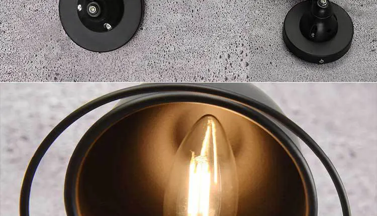 Luzes de Parede Luminárias para Casa Loft Jielde Vintage Ajustável Retro E14 Led Arandela Iluminação Cabeceira Sala Estar rh 6 led luzes de parede arandela luminárias para