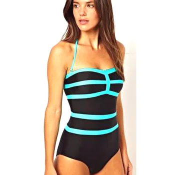 

Sexy Monokini One Piece Swimsuit Newest Style Slim Plus Size Swimwear Women Swimsuit One Piece High Quality High Waist Beachwear
