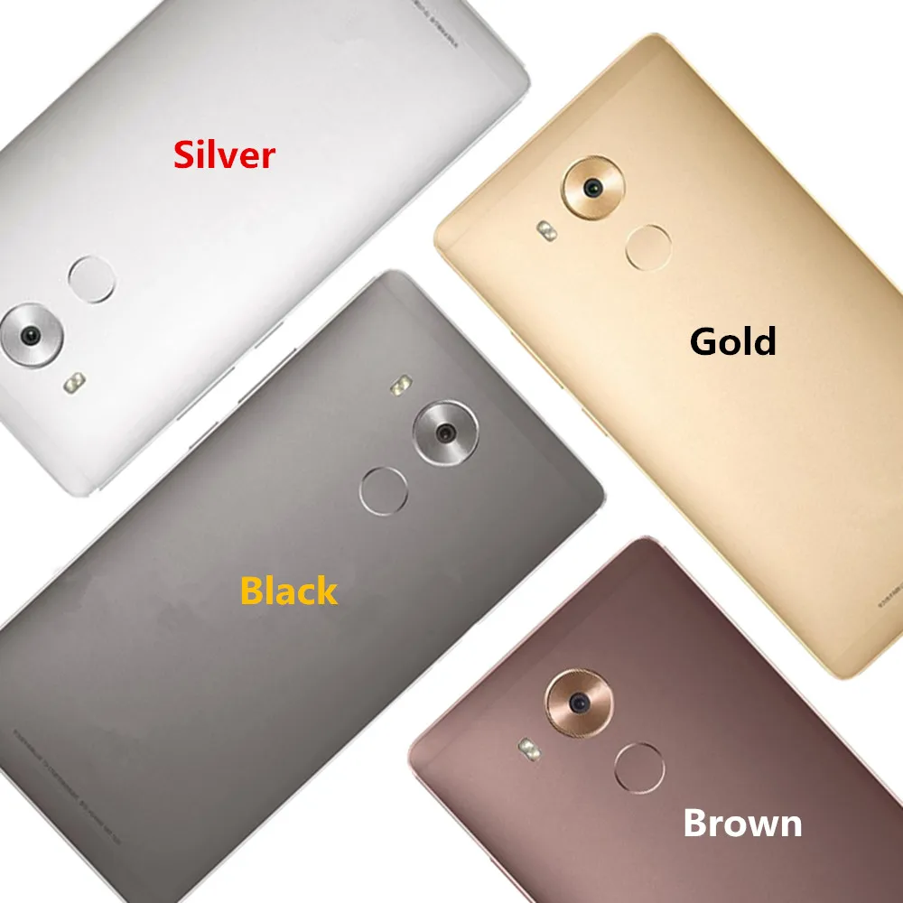 

For Huawei Mate 8 Rear Housing Replacement (With Fingerprint Sensor Flex)!!(Black/Silver/Gold/Brown)
