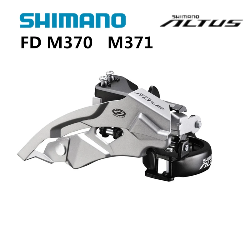 

SHIMANO ALTUS FD M370 M371 Front Derailleurs MTB Bike Mountain Bicycle Parts for 3x8S 24S Speed