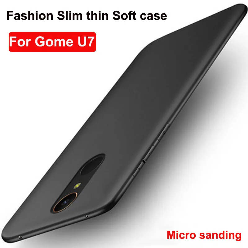 

Soft For Gome U7 Case Matte Soft Silicone TPU Case For Gome U7 Phone Cases for Gome u7 Funda Coque