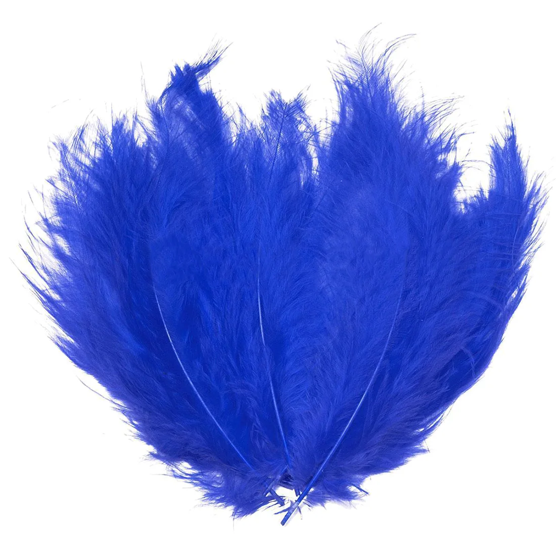 SZS Hot 200 x Fire chicken feather Pointed tail velvet feathers 10 15cm