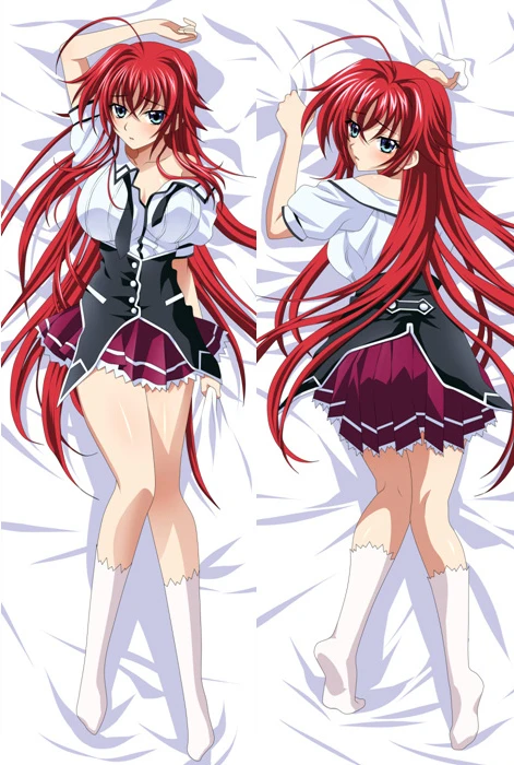 Японское аниме средней школы DxD Rias Gremory обнимающее тело Чехол декоративная