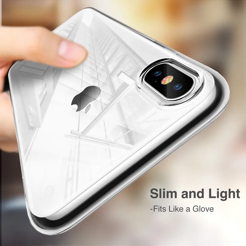 

Ultra Slim Clear Transparent Case For iPhone 11 XS Max XR 6 8 7 Plus 5 5s SE Soft TPU Silicon Cover Protective Shockproof Case