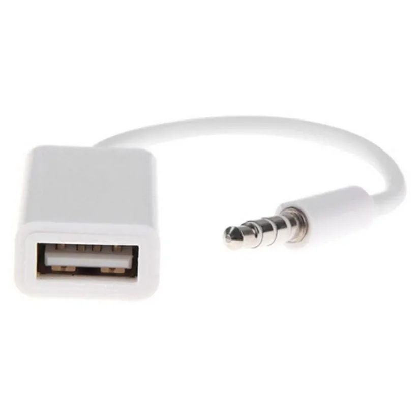 Кабель конвертер с разъемом AUX для штекера 3 5 мм USB 2 0 MP3 J03T Прямая поставка|audio plug