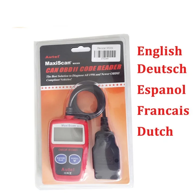 Vstm MS309 OBD2 Scanner Code Reader Car MS 309 Auto Diagnostic Tool OBD 2 Car Diagnostic Engine Code Reader