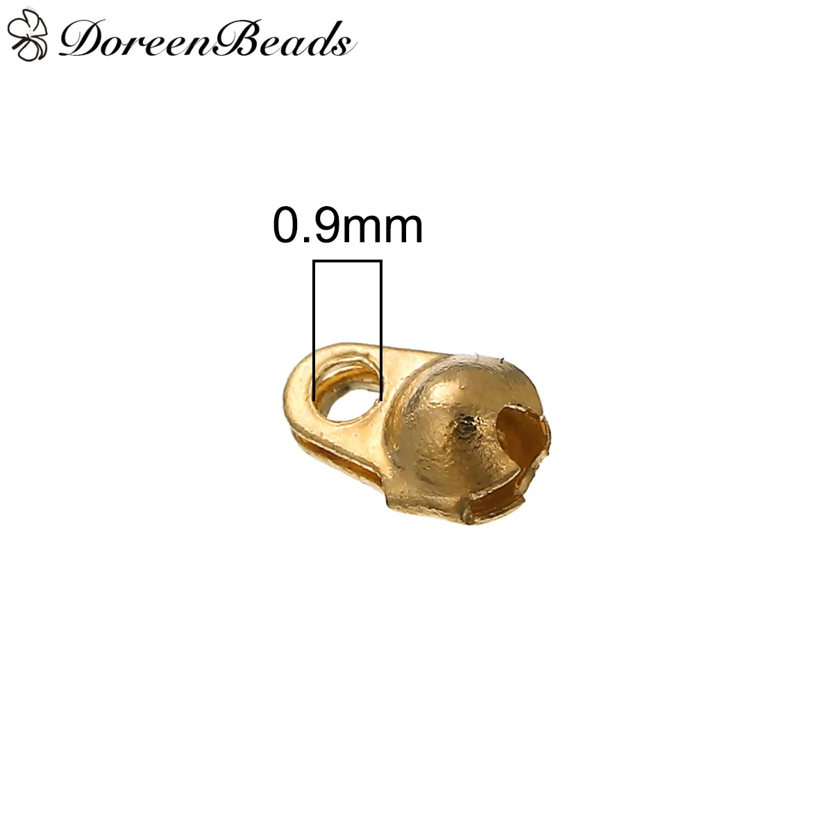 Застежка DoreenBeads для концевой цепочки из медных калотов застежка соединитель