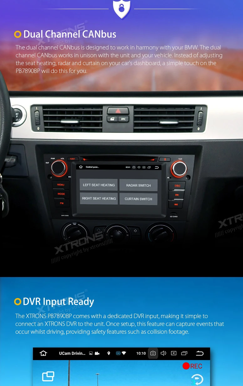 Best 7" Android 8.0 OS Car DVD Multimedia Radio for BMW E90 2005-2012 & E91 2005-2012 & E92 2006-2013 & E93 2007-2013 & M3 2007-2012 16