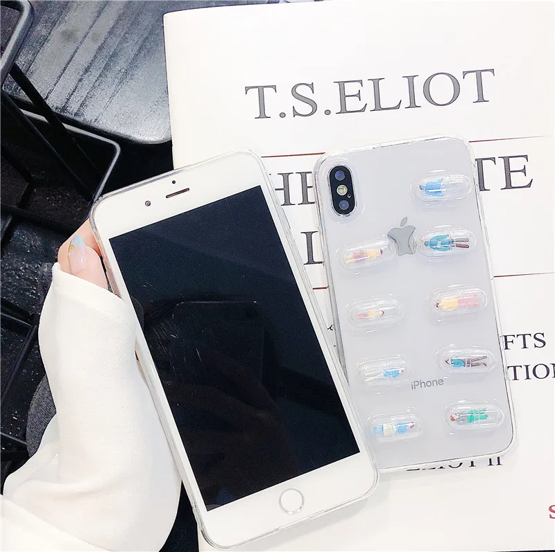Ourdeals милый 3D капсульные таблетки чехол для телефона Huawei P10 P20 P30plus Nove3 3i 4 2s Mate10 20plus
