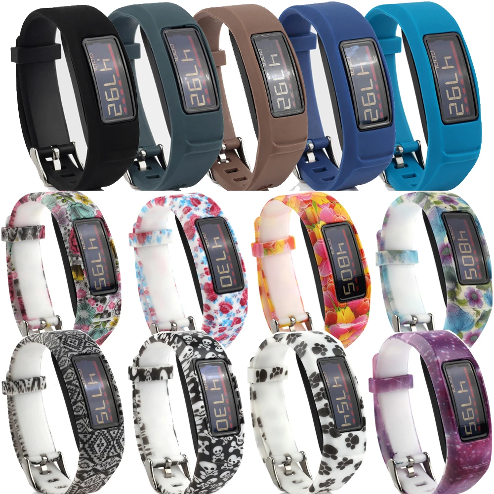 Силиконовый ремешок Honecumi для Garmin Vivofit 2 сменный Браслет с пряжкой