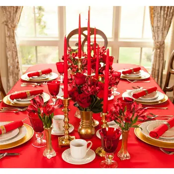 

Free shipping 100% polyester plain table cloth/tableclothes table cover for wedding party banquet decoration