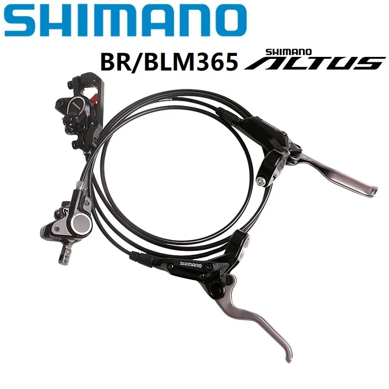 

Bike Hydraulic Disc Brake SHIMANO A LTUS BR/BL M365 FRONT REAAR Hydraulic Brake Lever & Caliper With Pads MTB Mountain BIke