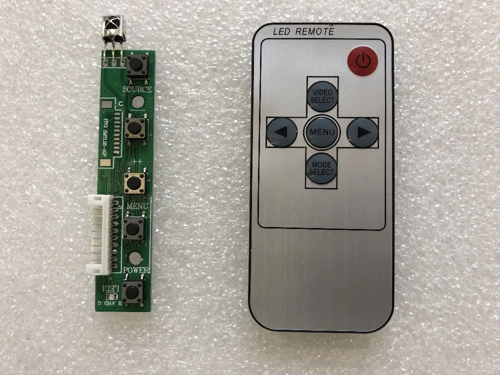 9 Inch for Raspberry Pi 3 LCD Display Screen Matrix TFT Monitor AT090TN12 V.3 with HDMI VGA AV Input Driver Board Controller