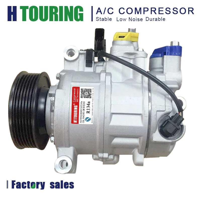   For Audi a6 ac compressor 6SEU14C for AUDI A6 C6 4F 4F0260805N 4F0260805 4F0260805S 147100-5580 447150-1920 447180-6581