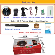 Wifi видео телефон двери дверной звонок беспроводной домофон Поддержка IOS Android для iPad смартфон планшет