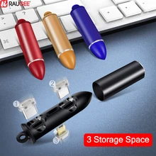 Raugee Магнитный кабельный Штепсель коробка для хранения Чехол Тип C Micro USB C 8 наконечники штырей держатель адаптер управление зарядное устройство вилки чехол