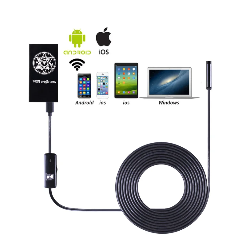 bundwin Endoscope Inspection Camera Mini Android IOS Ipad