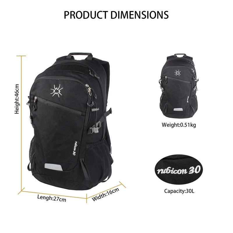 SAMSTRONG 30L спортивные сумки для улицы дорожный Треккинговый рюкзак походная